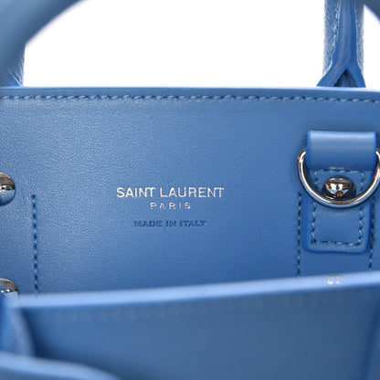 Saint Laurent Grained Calfskin Nano Sac De Jour Blue Clair 8 of 8