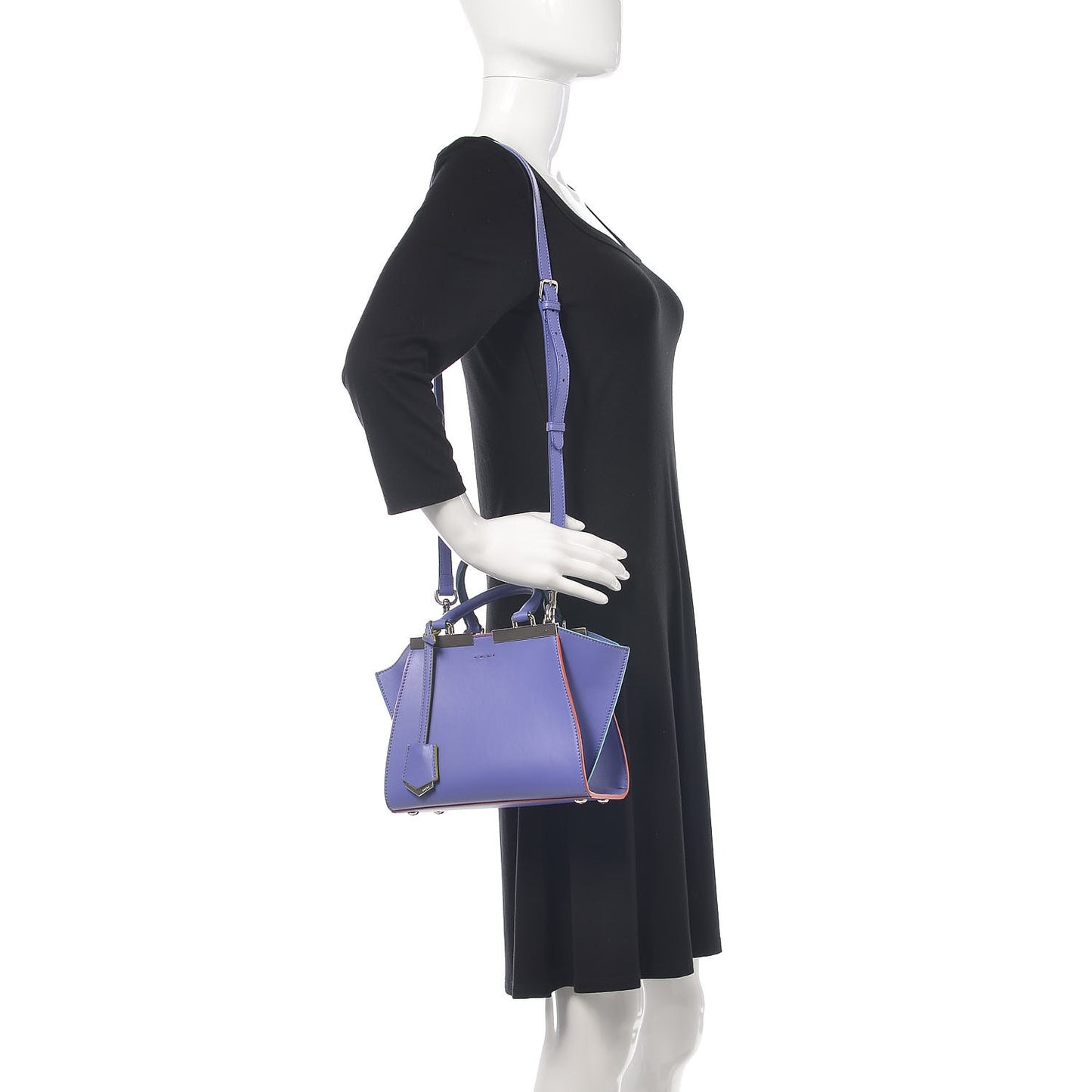 Vitello Dolce Mini 3jours Tote Viola Cassis