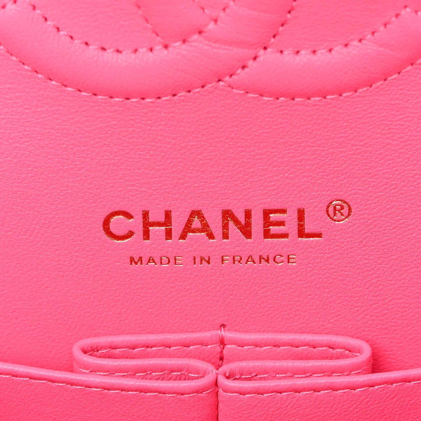 Caviar Quilted Medium Double Flap Rose
