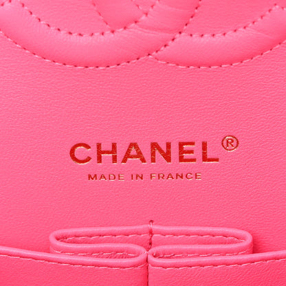 Chanel Caviar Quilted Medium Double Flap Rose 6 of 11