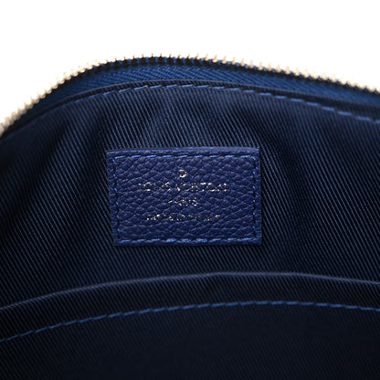 Louis Vuitton Cowhide Monogram Bandana City Keepall Blue 6 of 9