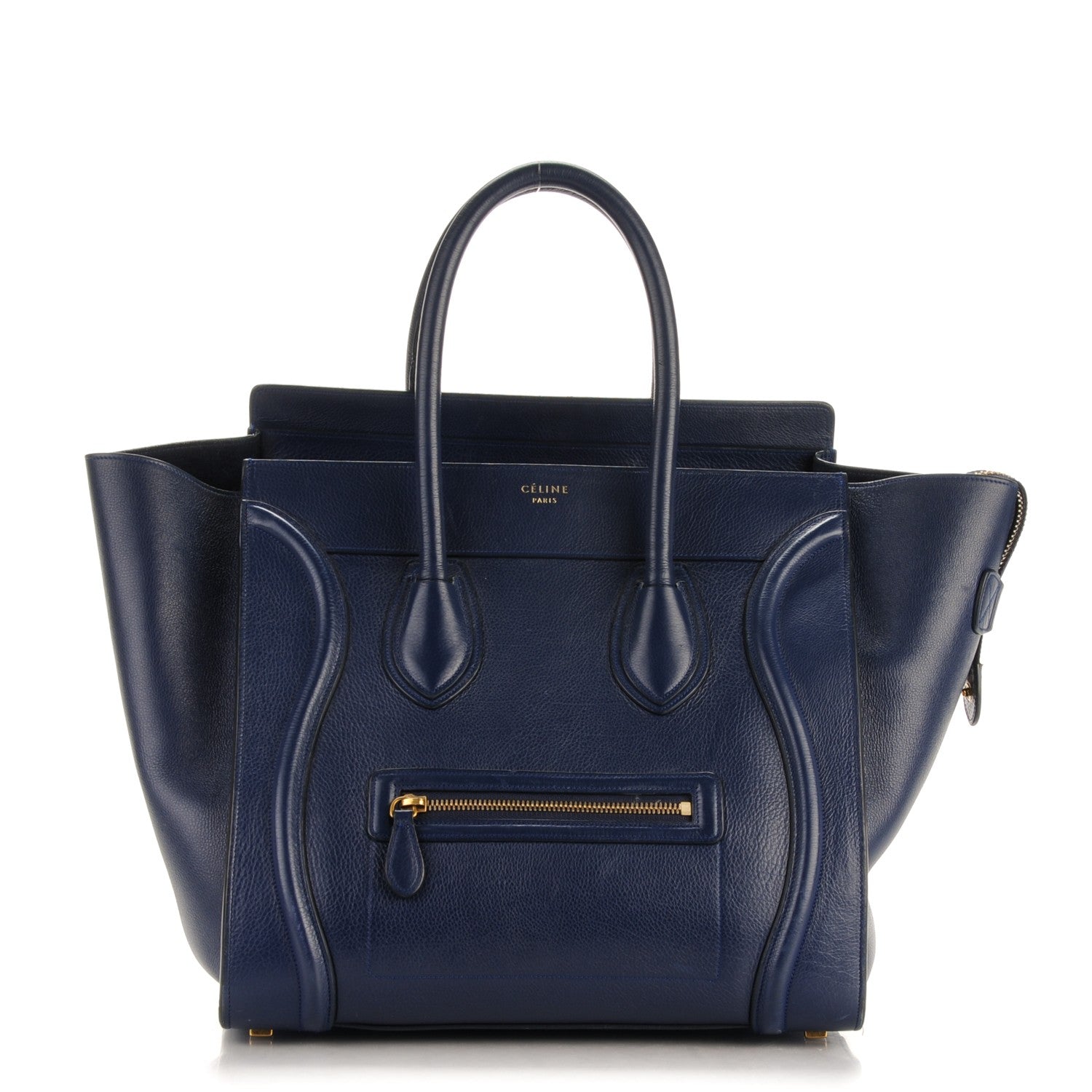 Celine Baby Calfskin Mini Luggage Ink 1 of 10