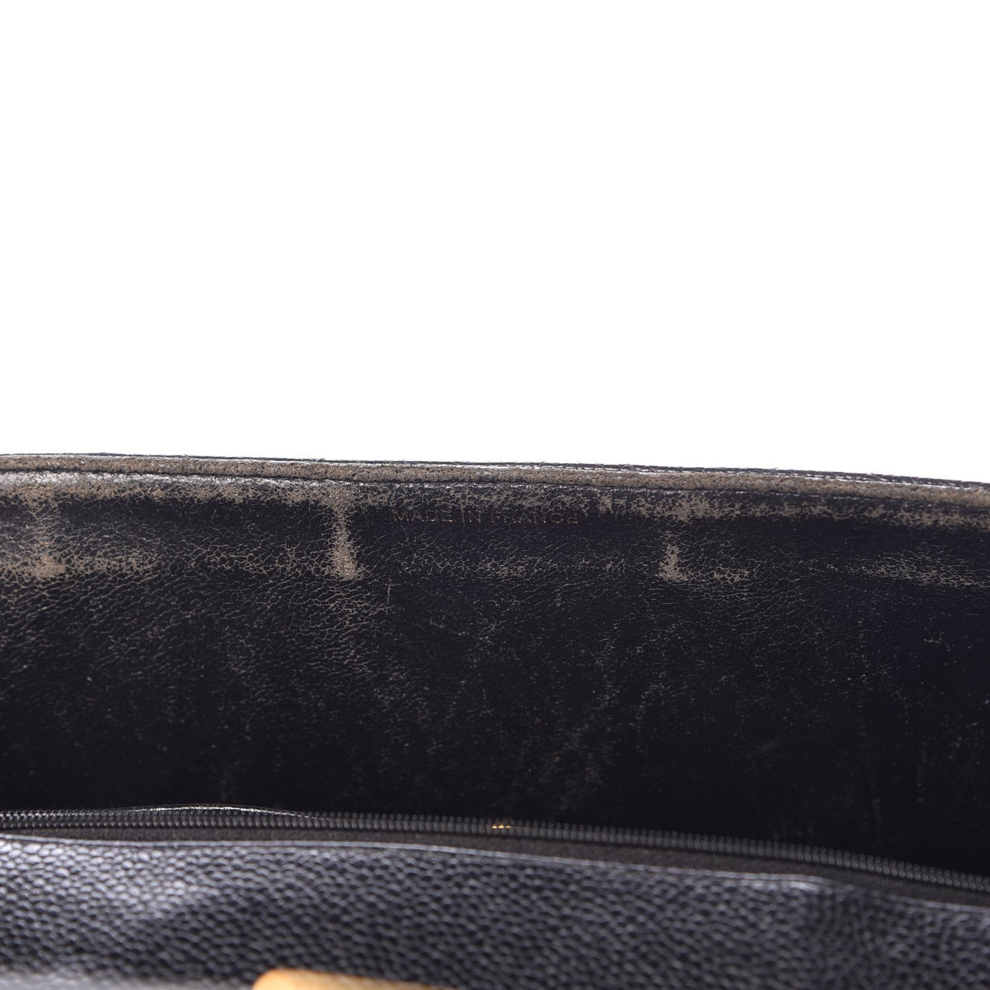 Caviar Quilted Jumbo Single Flap Black
