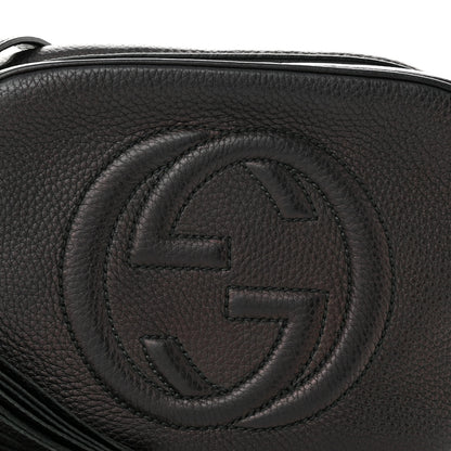 Gucci Pebbled Calfskin Small Soho Disco Bag Black 8 of 10