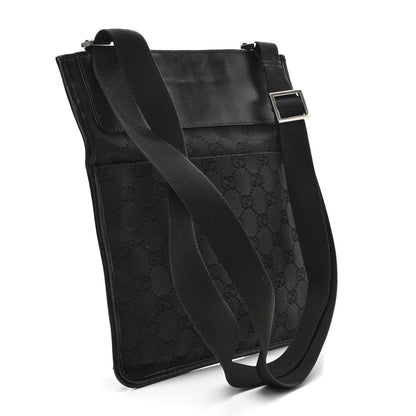 Gucci GG Monogram Messenger Crossbody Bag Black 3 of 10
