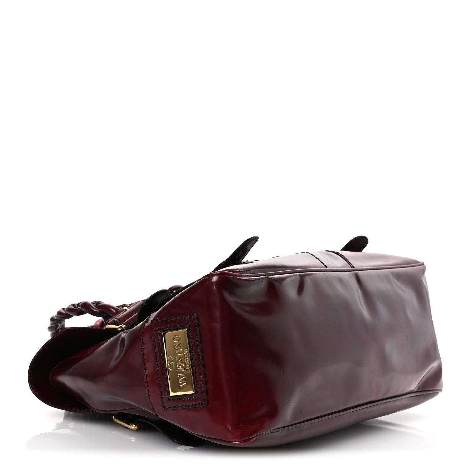 Valentino Garavani Patent Large Histoire Rubin 4 of 11