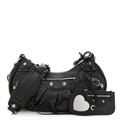 Balenciaga Agneau Arena Small Le Cagole Shoulder Bag Black 1 of 10
