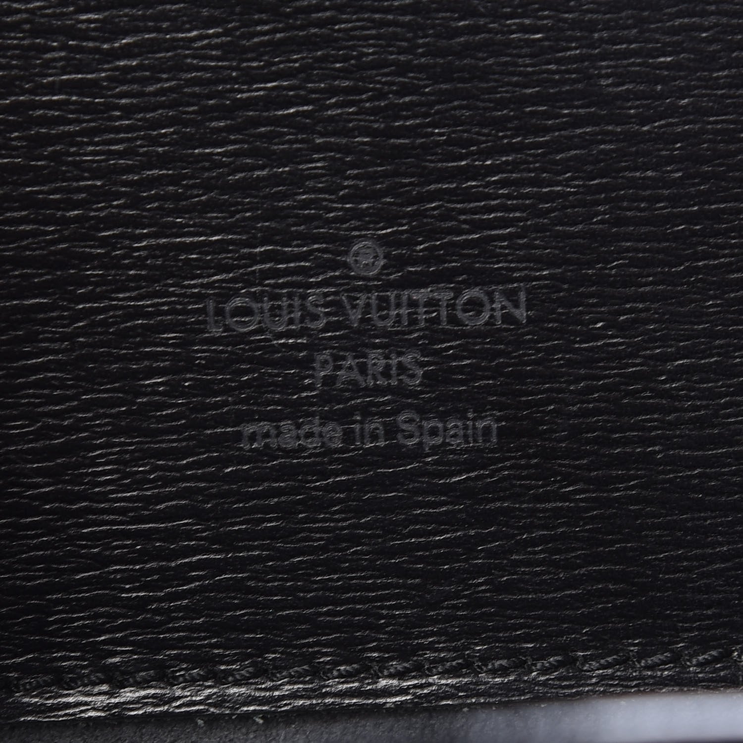 Louis Vuitton Epi Cluny Black 7 of 10