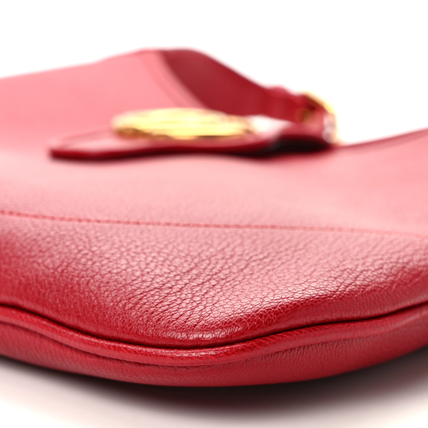 Gucci Goatskin Medium Aphrodite Shoulder Bag Hibiscus Red 9 of 11