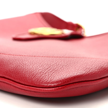 Gucci Goatskin Medium Aphrodite Shoulder Bag Hibiscus Red 9 of 11