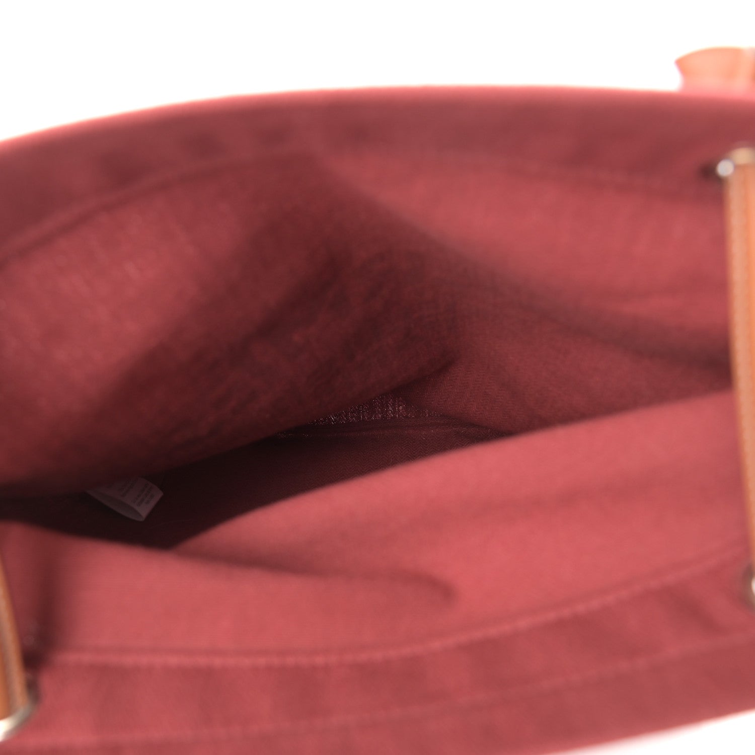 Hermes Canvas Swift Aline Grooming Bag Rouge H Gold 5 of 9