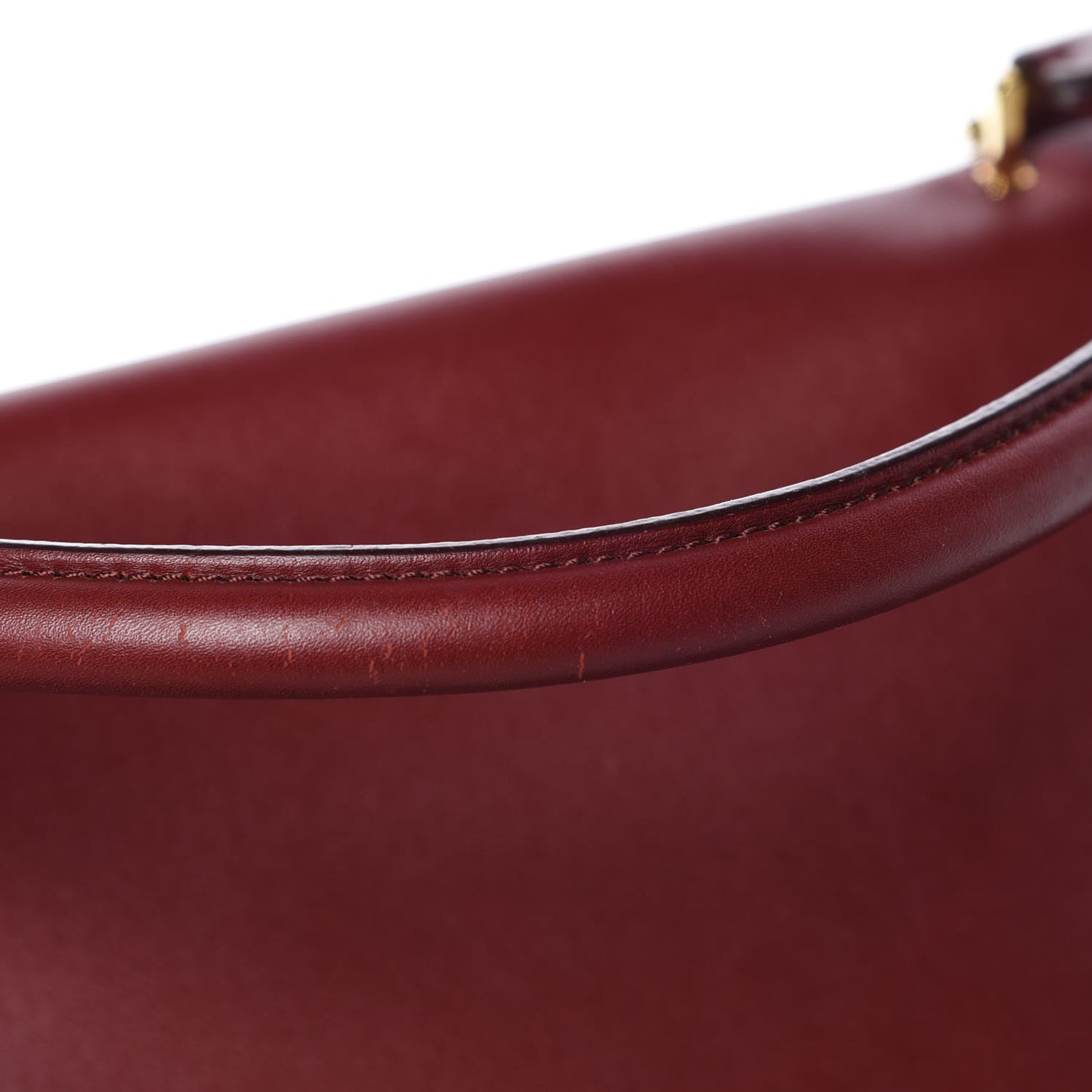 Calfskin Suede Medium Tri-Color Trapeze Taupe