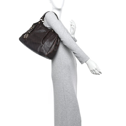 Gucci Guccissima Medium Sukey Tote  Brown 2 of 12