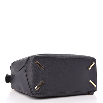 Loewe Calfskin Medium Puzzle Bag Midnight Blue Black 4 of 10