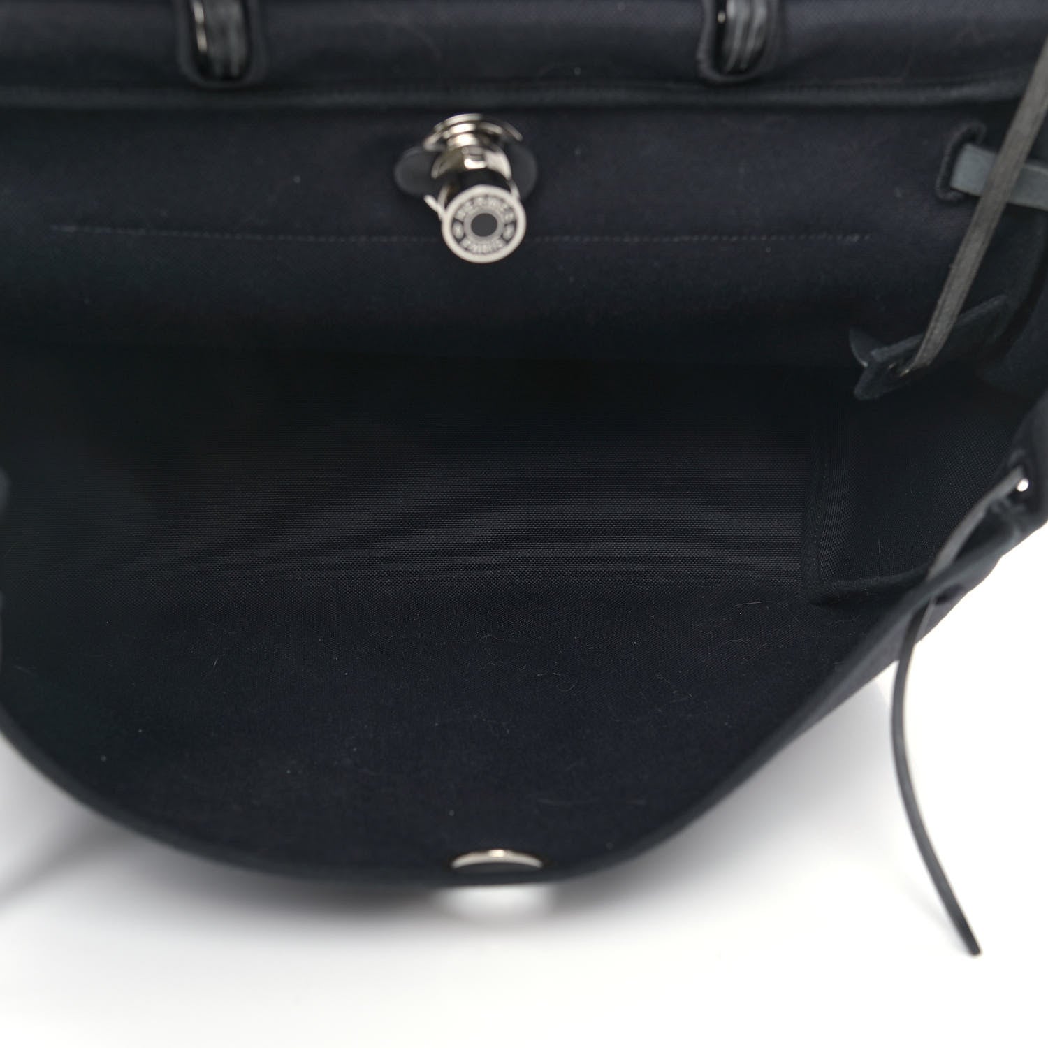 Hermes Toile Militaire Vache Hunter Laque Herbag Zip Retourne 39 MM Black 5 of 11