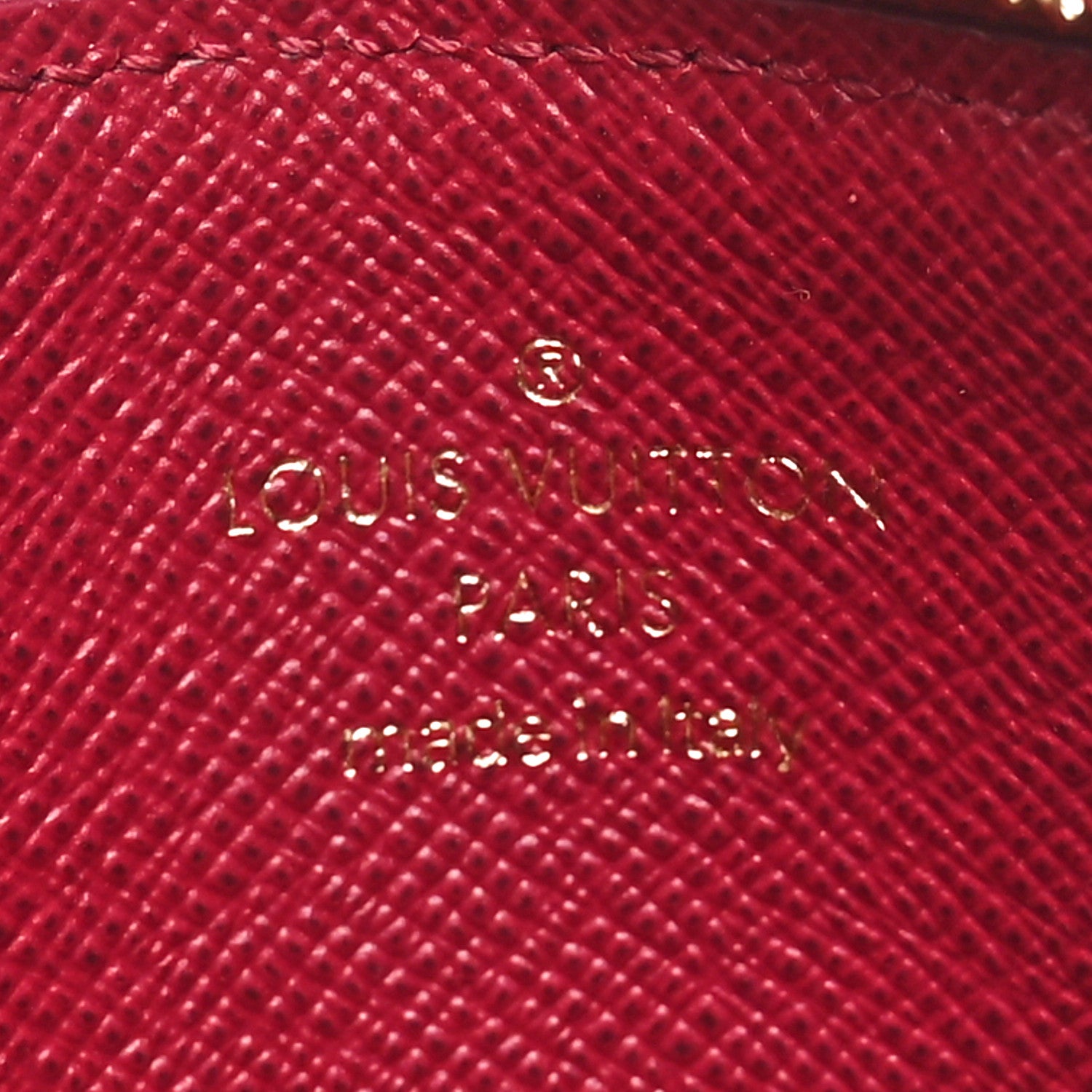 Louis Vuitton Monogram Zipped Card Holder Fuchsia 6 of 8