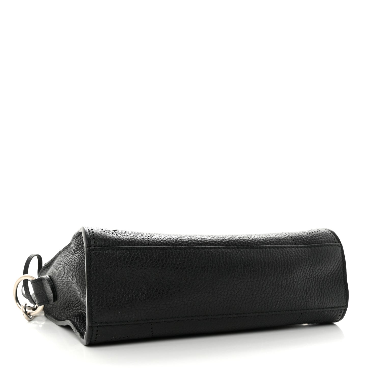 Veau Grana Perforated Blackout Hardware Nano City Black
