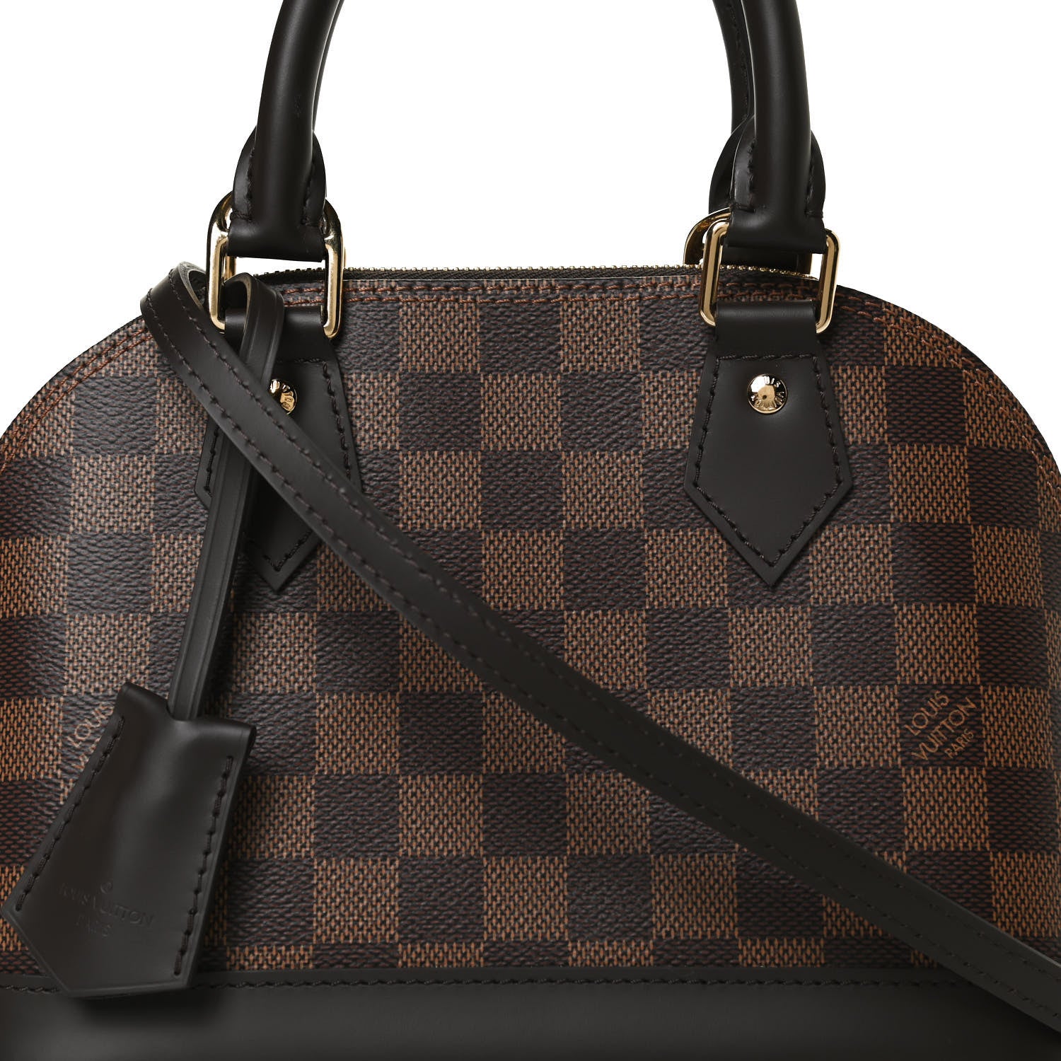 Louis Vuitton Damier Ebene Alma BB 8 of 15