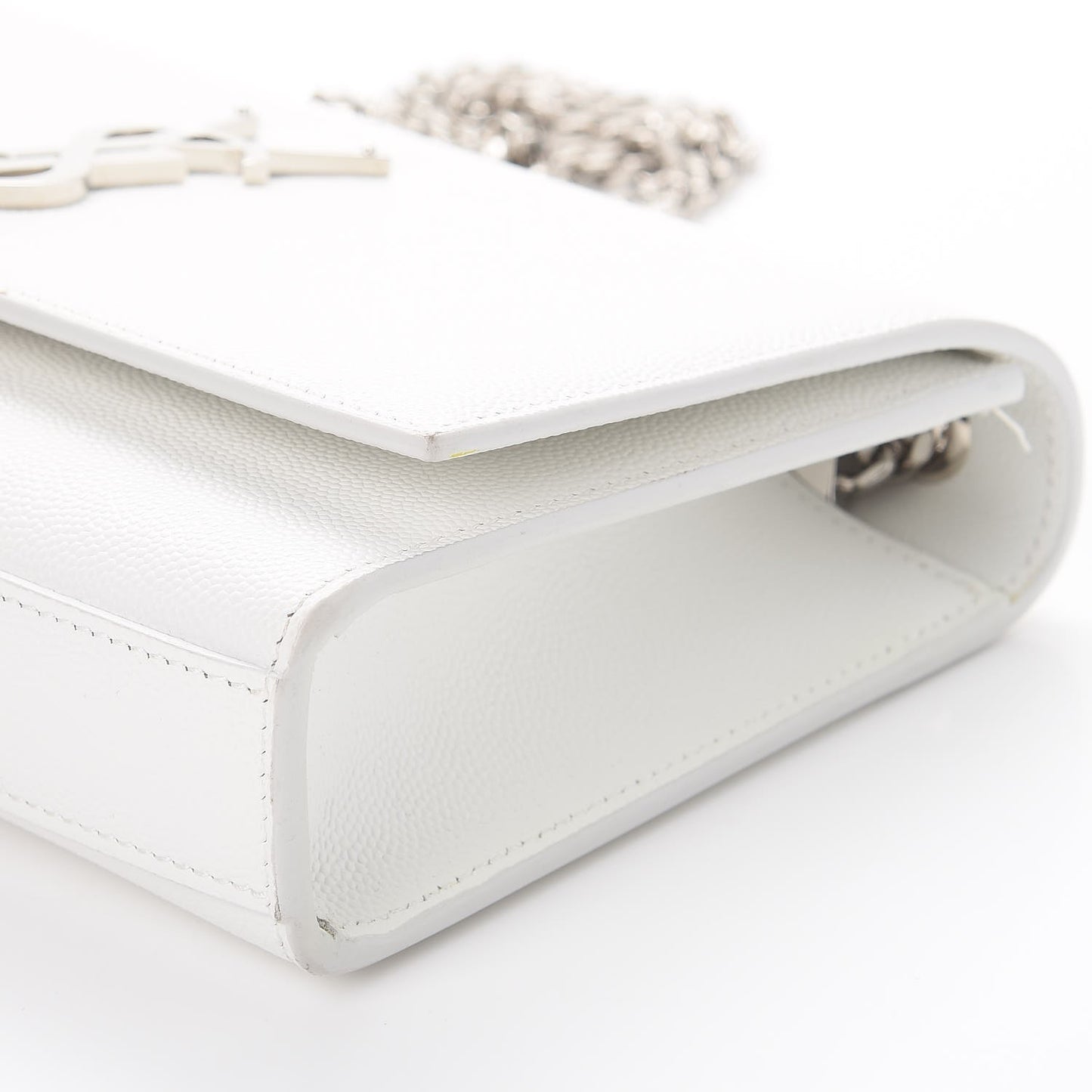 Grain De Poudre Small Monogram Kate Satchel Optical White