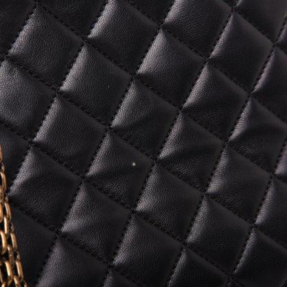 Chanel Lambskin Quilted Medium Just Mademoiselle Black 18 of 19