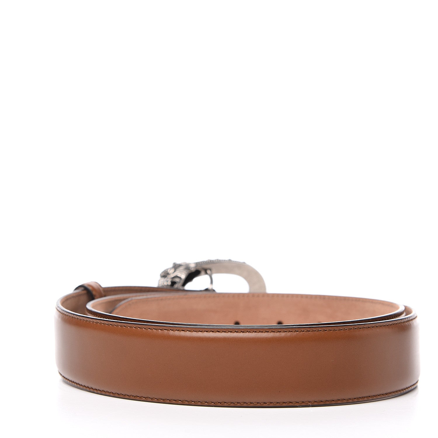 Gucci Lisse Calfskin Dionysus 35mm Belt 105 42 Cuir 2 of 5
