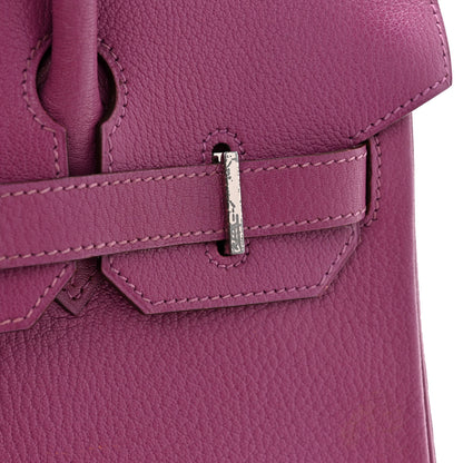 Hermes Chevre Mysore Birkin 30 Cyclamen 13 of 14