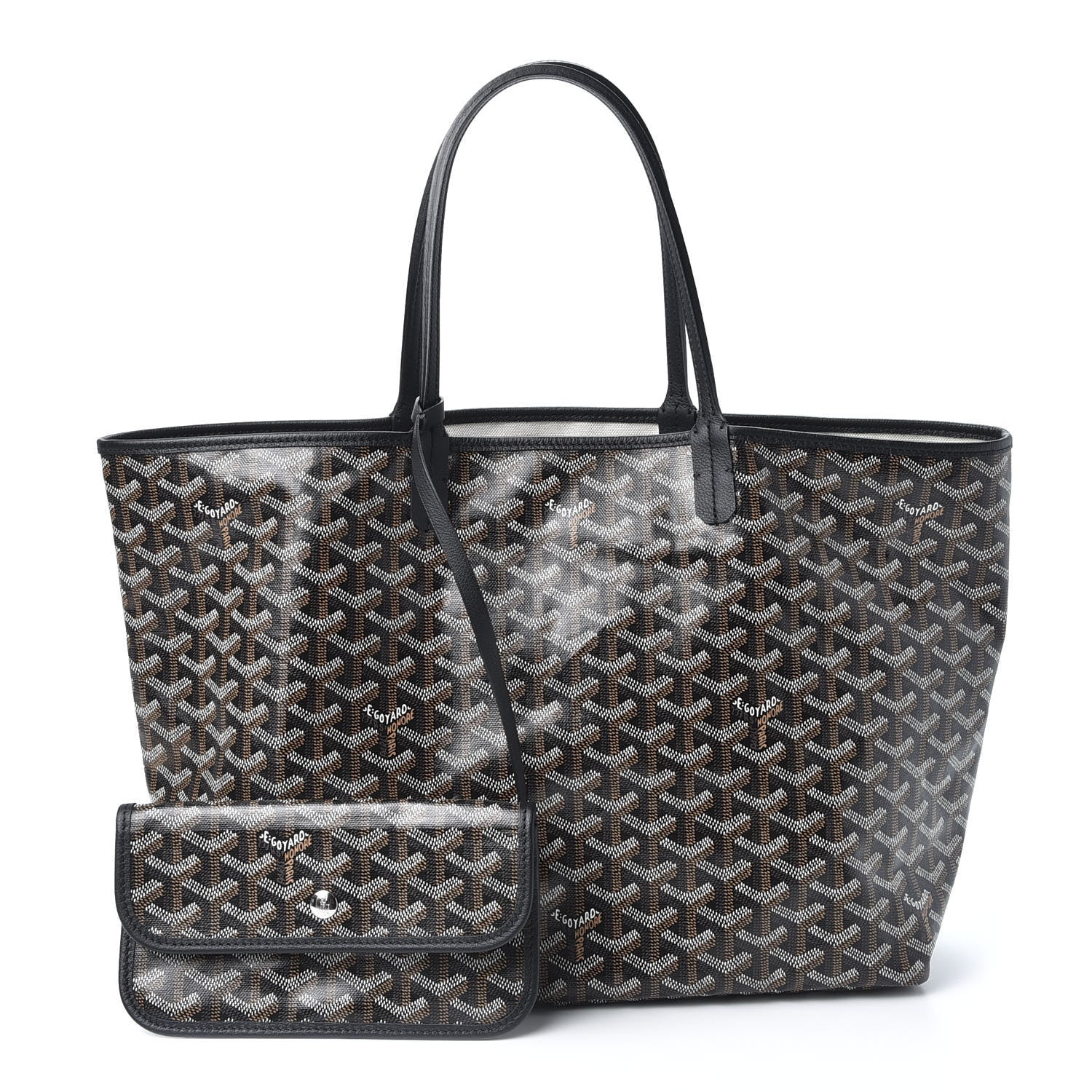 Goyard Goyardine Saint Louis PM Black 1 of 8