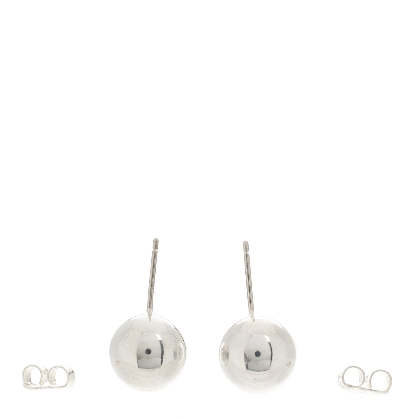 Sterling Silver 8mm HardWear Ball Earrings