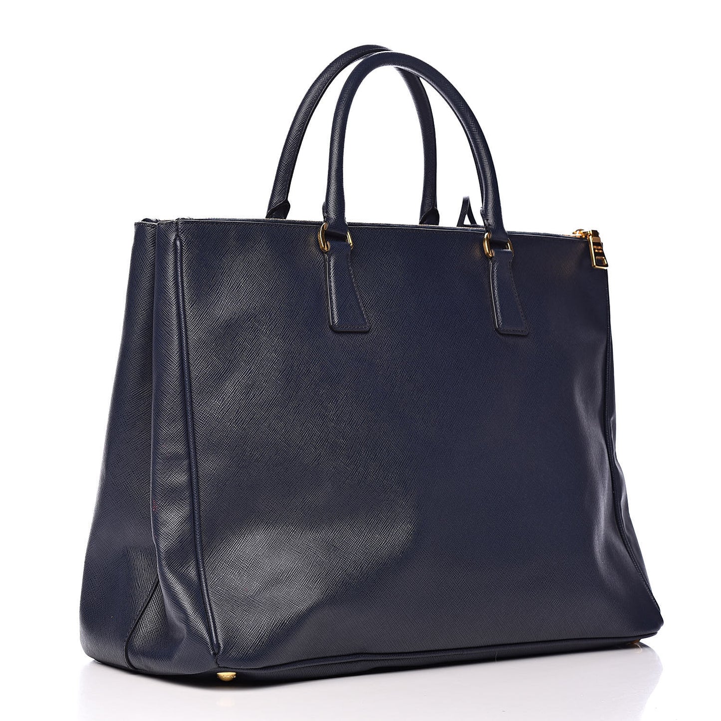 Saffiano Large Galleria Double Zip Tote Baltico