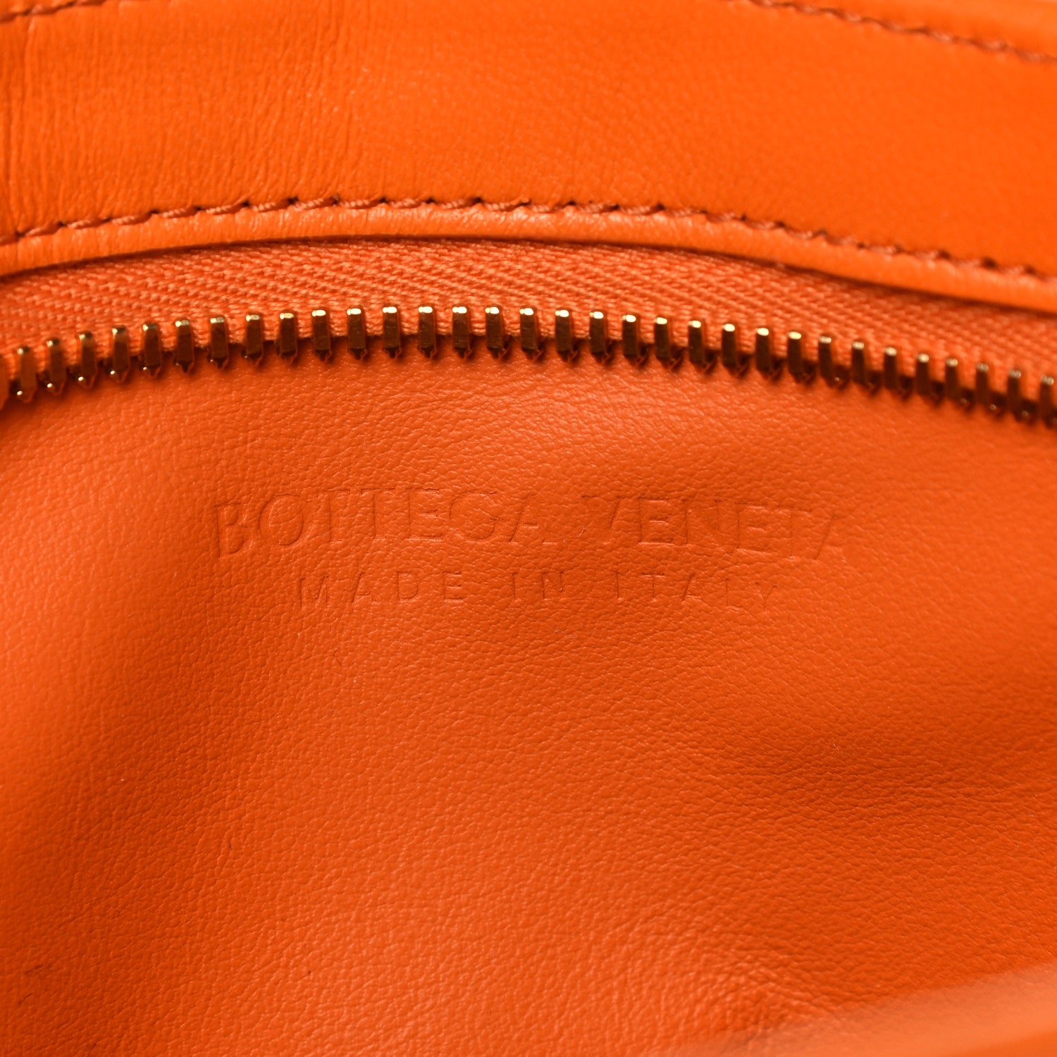 Bottega Veneta Nappa Intrecciato BV Twist Orange 6 of 9