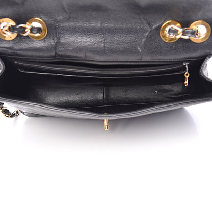Chanel Caviar Quilted Jumbo Single Flap Black 6 of 21