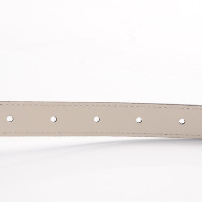 Gucci Calfskin Double G 20mm Belt 90 36 Mystic White 6 of 8