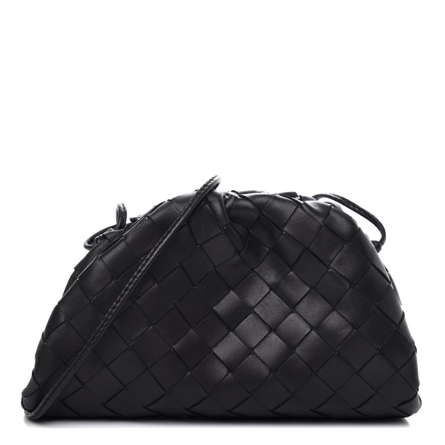 Nappa Intrecciato The Mini Pouch Black