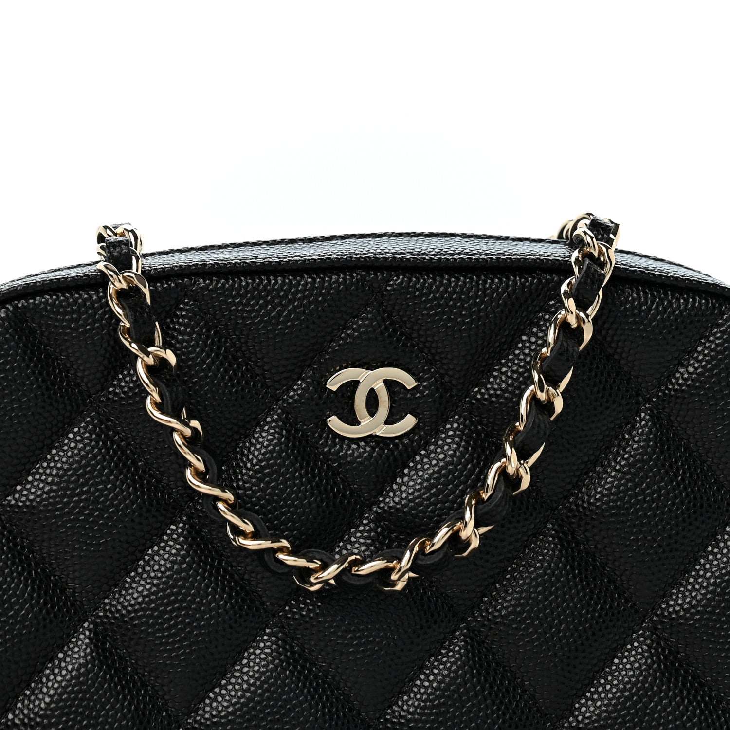 Chanel Caviar Quilted Vanity With Chain Black 9 of 12
