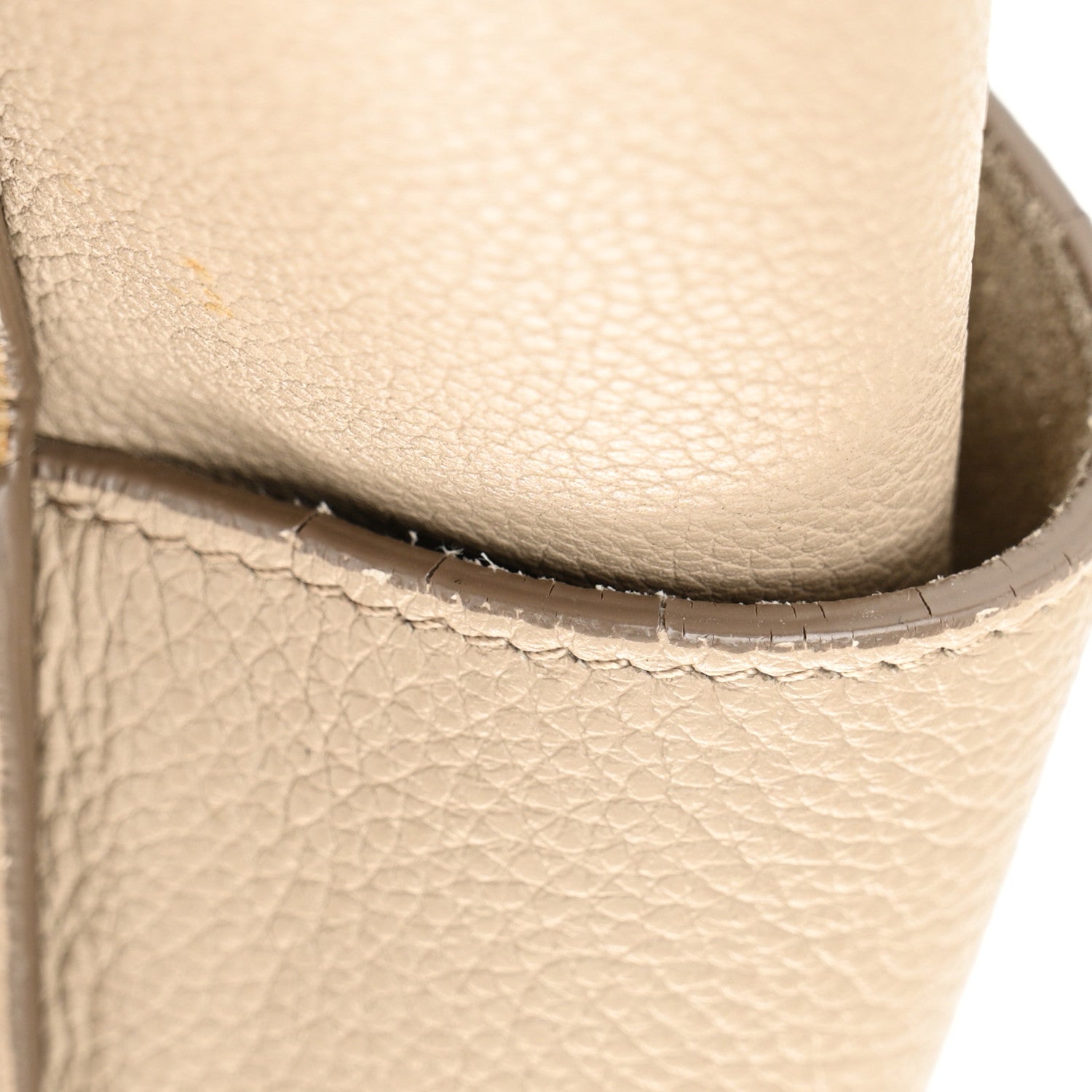 Celine Soft Grained Calfskin Sangle Bucket Bag Taupe 10 of 13