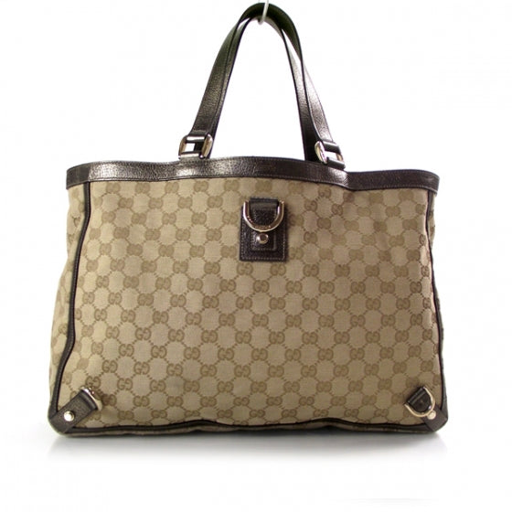Gucci Monogram Large Abbey Tote 1 of 12