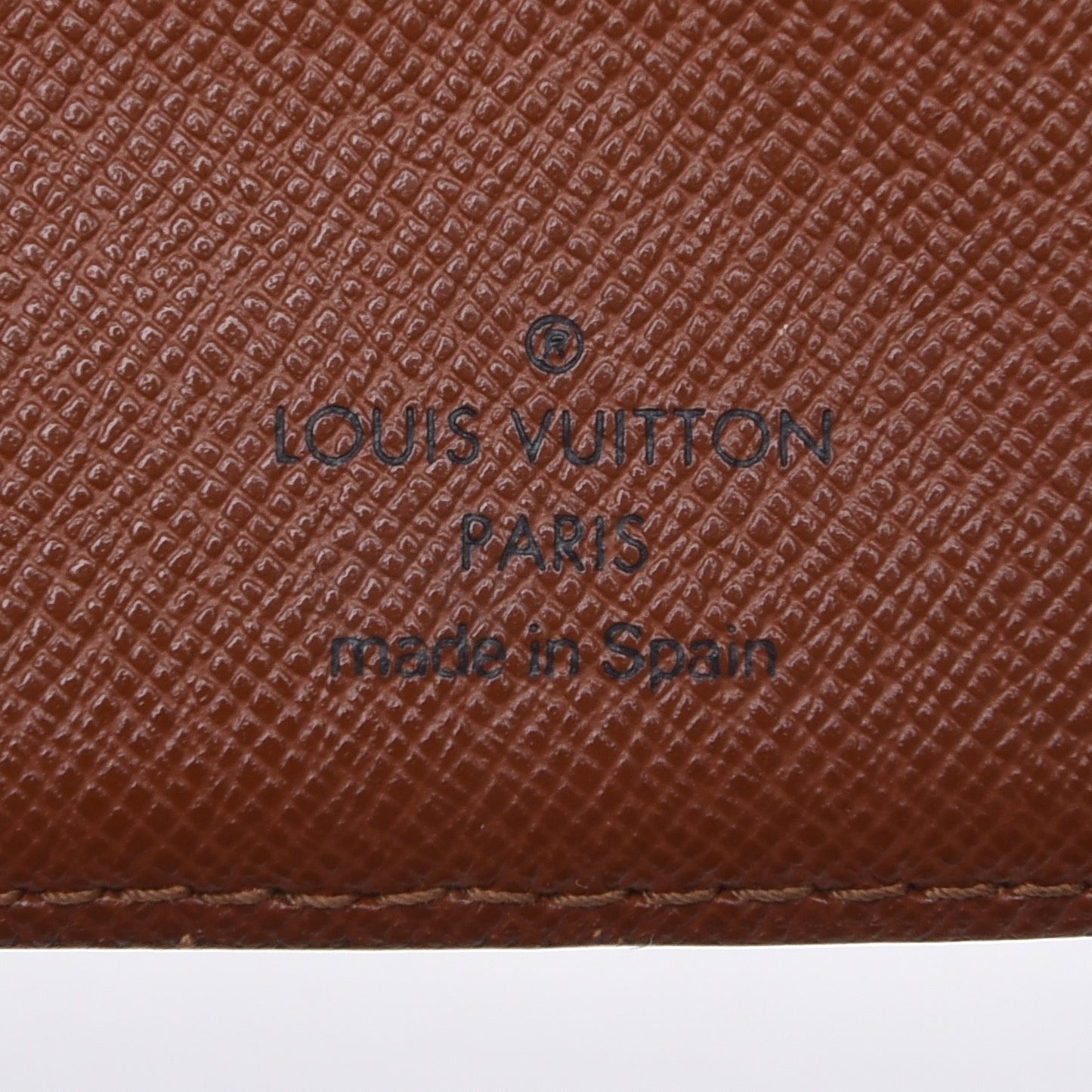 Monogram Porte Chequier Cartes Credit European Checkbook Wallet