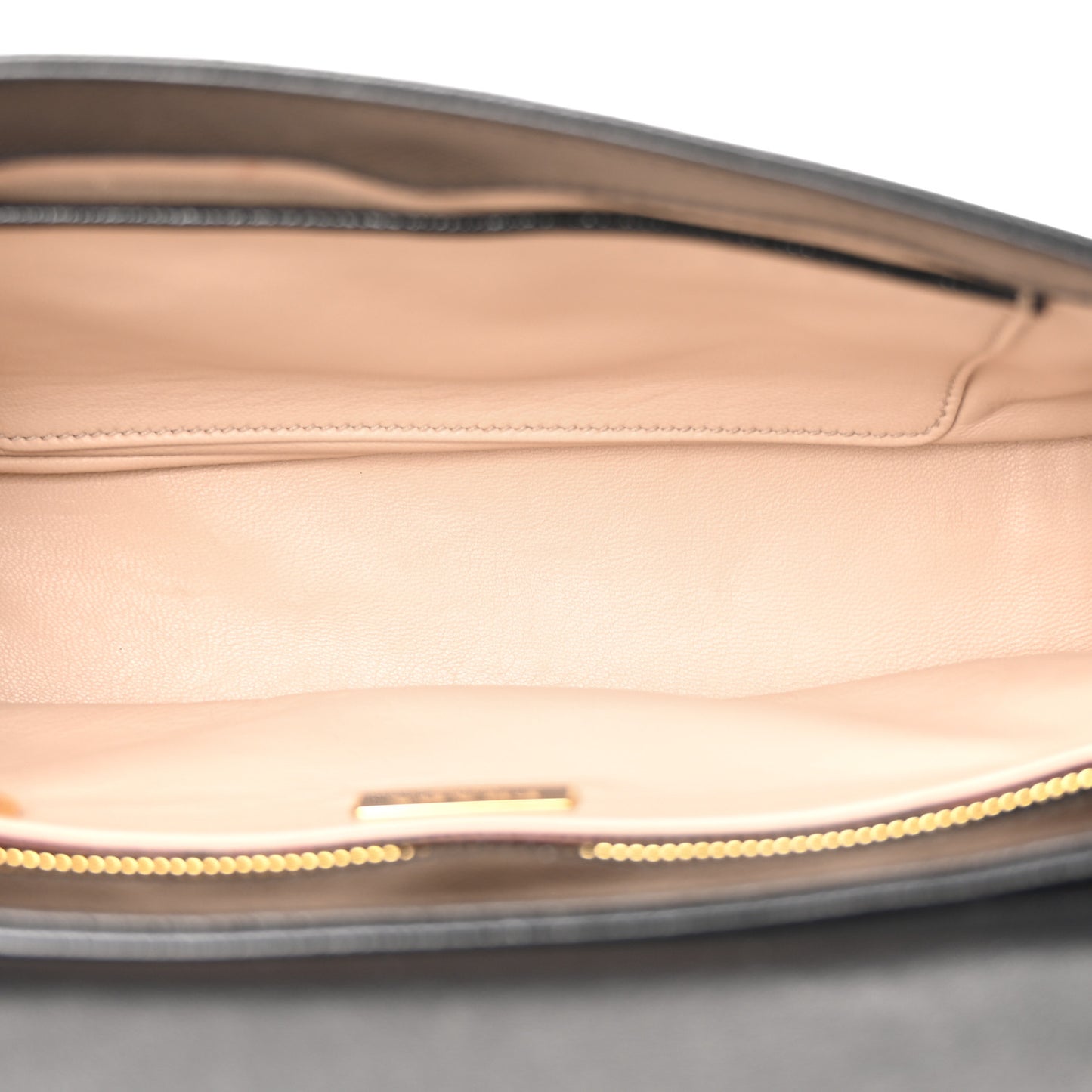 Saffiano Vernice Sound Shoulder Bag Black