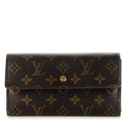 Louis Vuitton Monogram Porte Tresor International Wallet 1 of 8