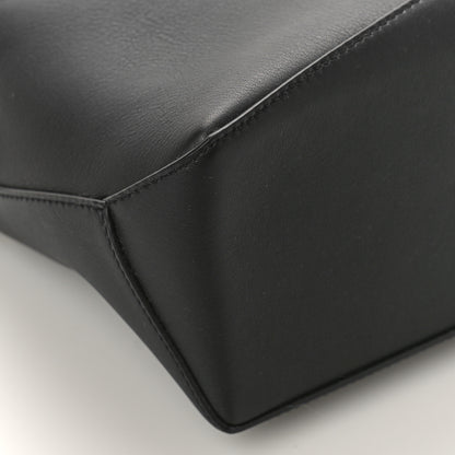 Loewe Calfskin Small Puzzle Edge Bag Black 8 of 11