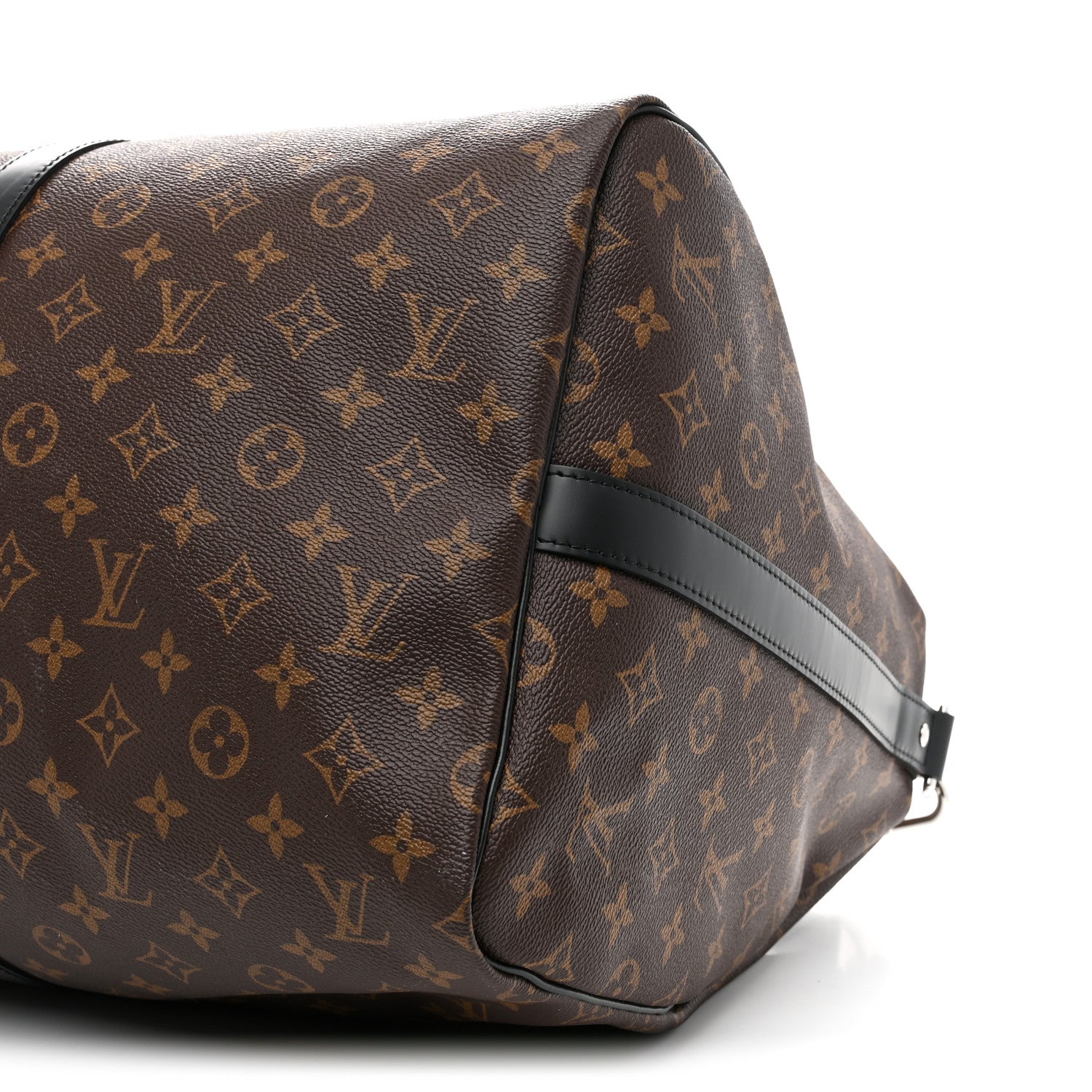 Louis Vuitton Monogram Macassar Keepall Bandouliere 55 8 of 8