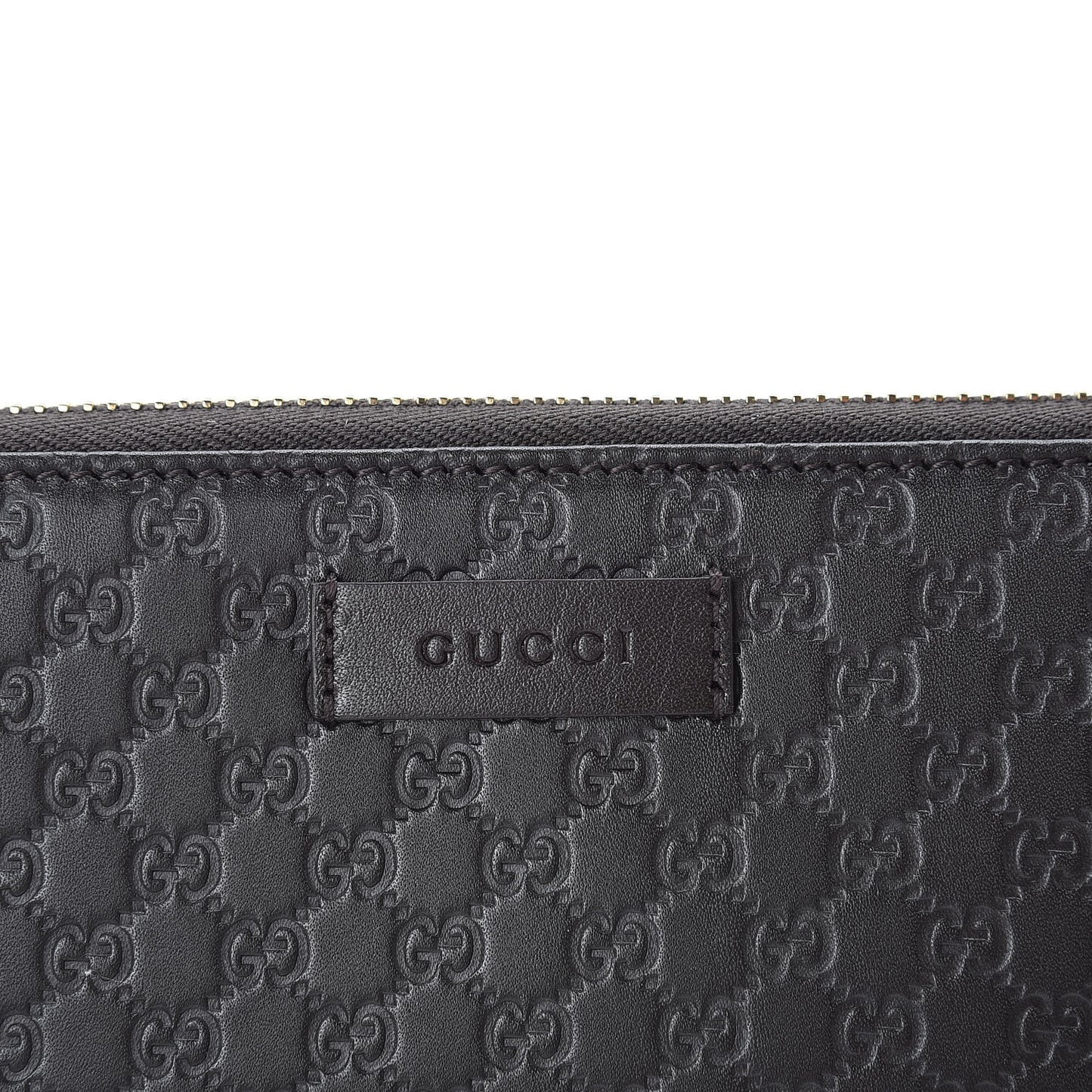 Microguccissima Zip Around Wallet Testa di Moro
