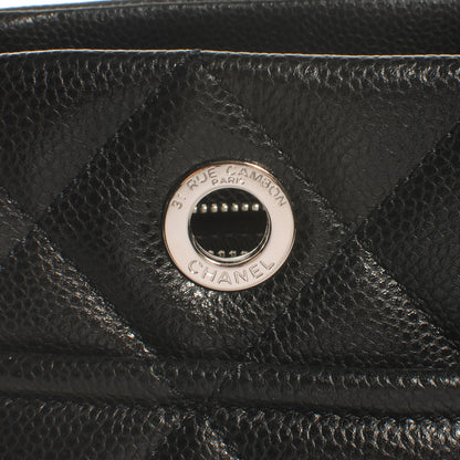 Chanel Caviar CC Timeless Tote Black 8 of 8