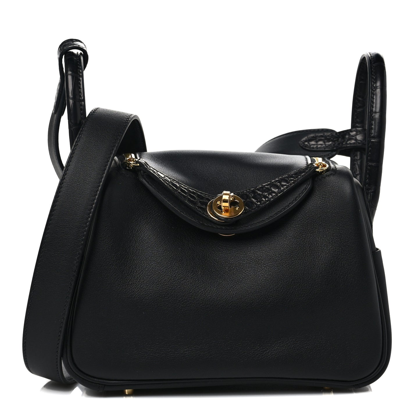 Swift Matte Alligator Mini Touch Lindy 20 Black