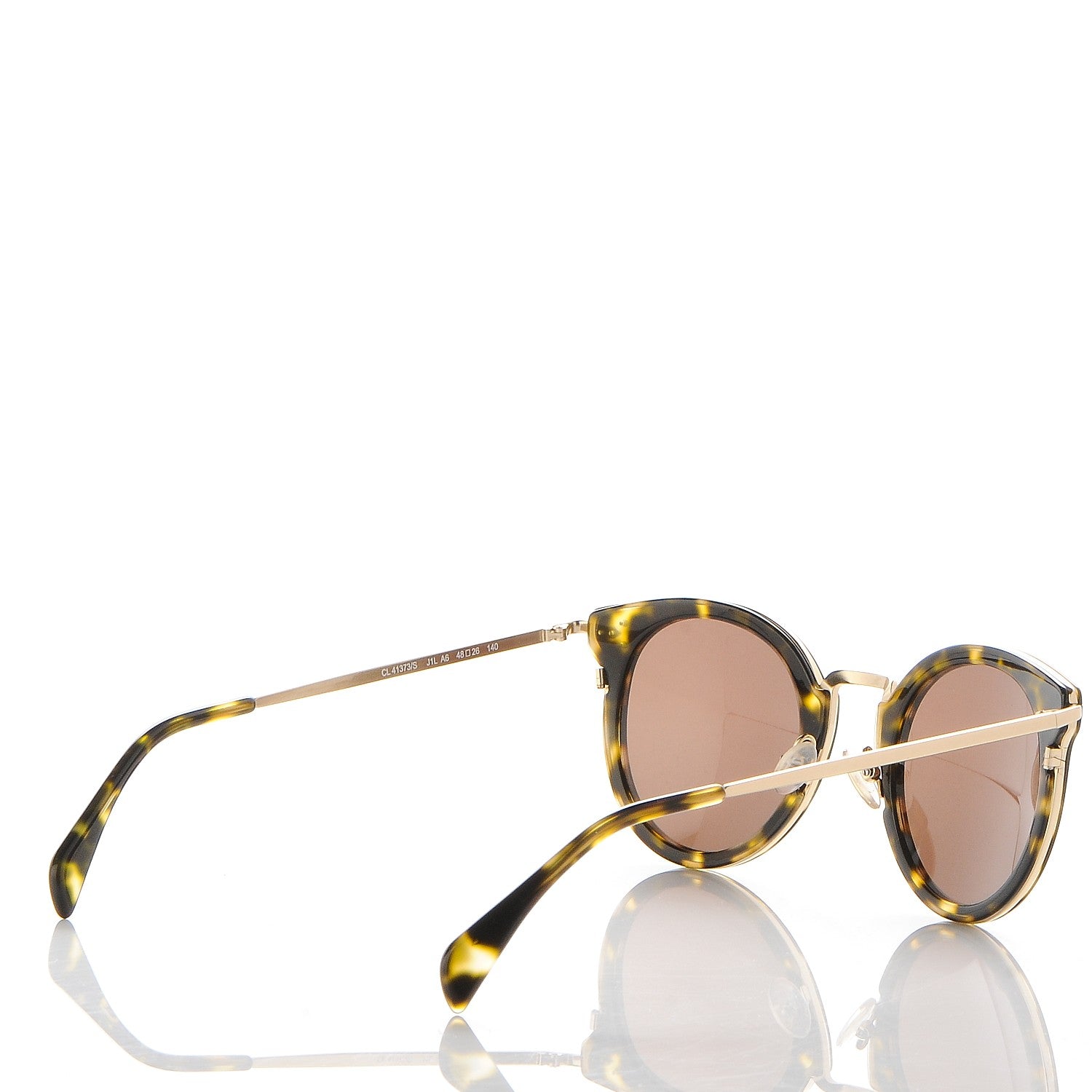 Celine Acetate Lea Sunglasses CL41373/S Dark Havana 4 of 7