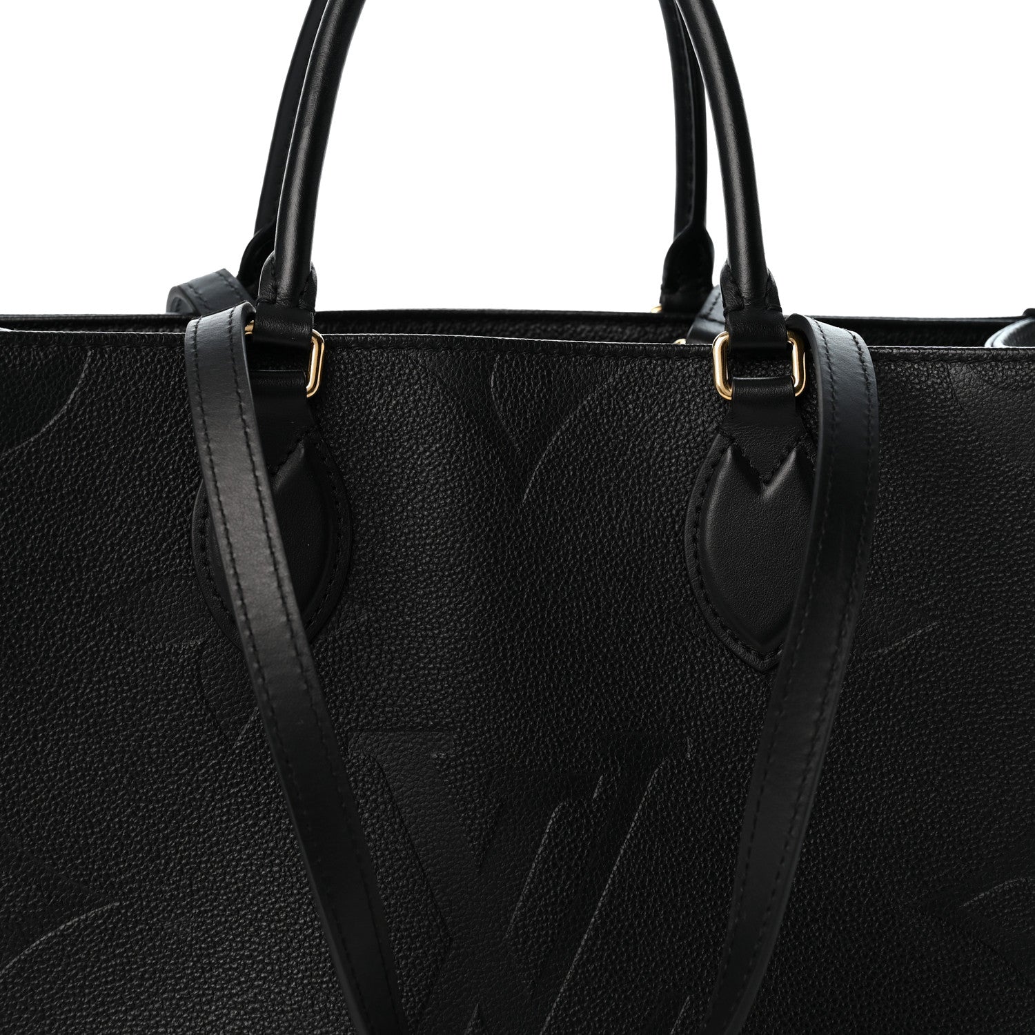 Louis Vuitton Empreinte Monogram Giant Onthego MM Black 7 of 11