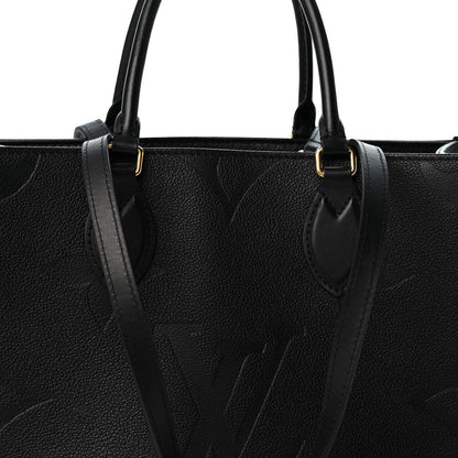 Louis Vuitton Empreinte Monogram Giant Onthego MM Black 7 of 11
