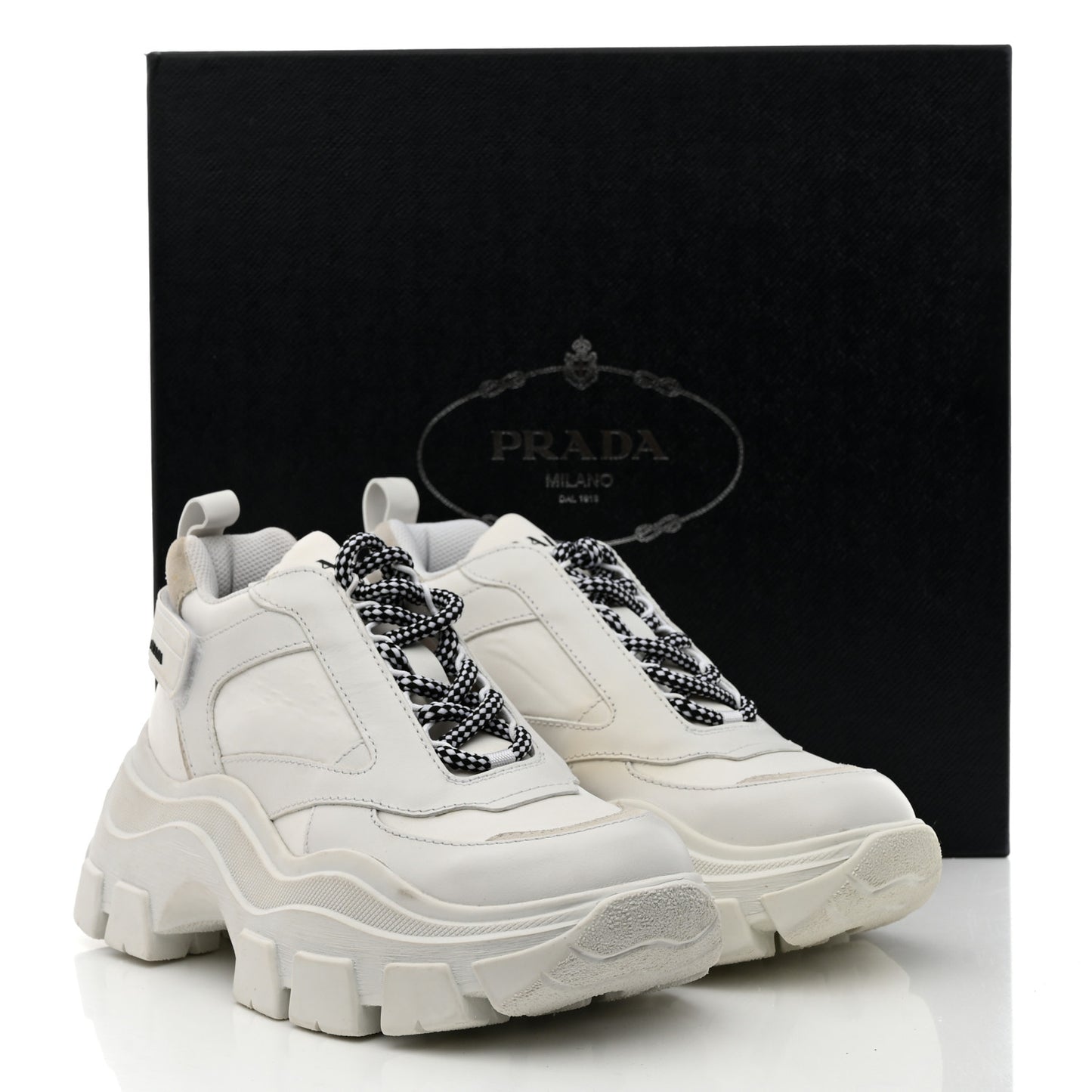 Nylon Nevada Calfskin Mens Pegassus Sneakers 5 White