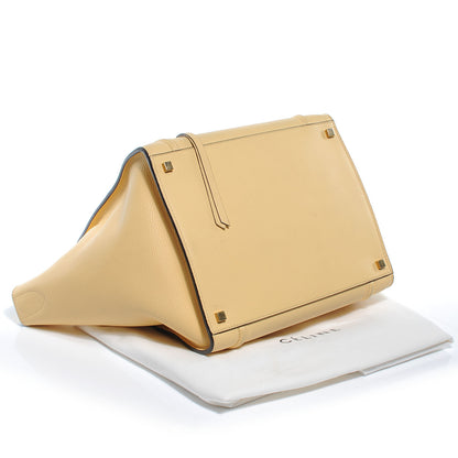 Celine Smooth Calfskin Leather Small Phantom Luggage Butter 4 of 8