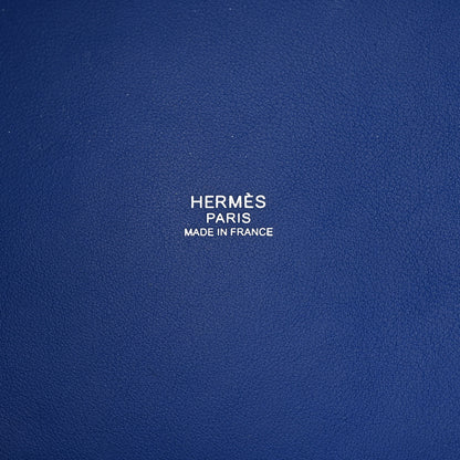 Hermes Toile Goeland Swift Cargo Picotin Lock 18 Bleu France 6 of 11